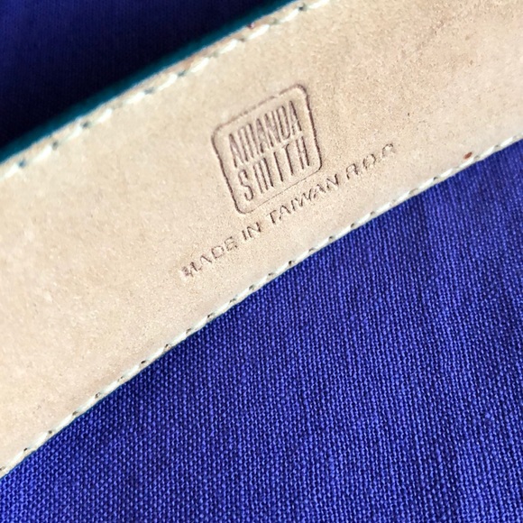 Amanda Smith leather belt/ Size women’s S/ NWOT - Picture 7 of 8